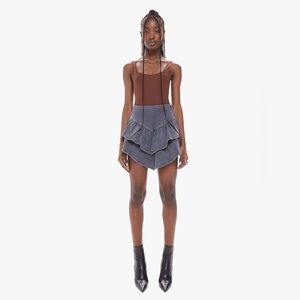 NWT - MOTHER The Ruffle mini skirt - size 27